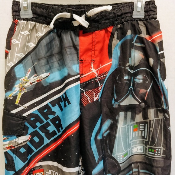 Boys Lego Star Wars Swim Shorts Darth Vader - Picture 4 of 8